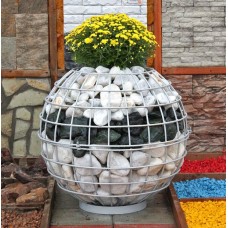 Габион ландшафтный шар с болтовым оцинкованным соединением нержавеющий 1х5х50х150 мм