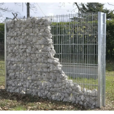 Габион пергон спиральный оцинкованный (Ц) для забора 2х0,2х2х4,8х50х100 мм ТУ 25.93.13-004-52757089-2021